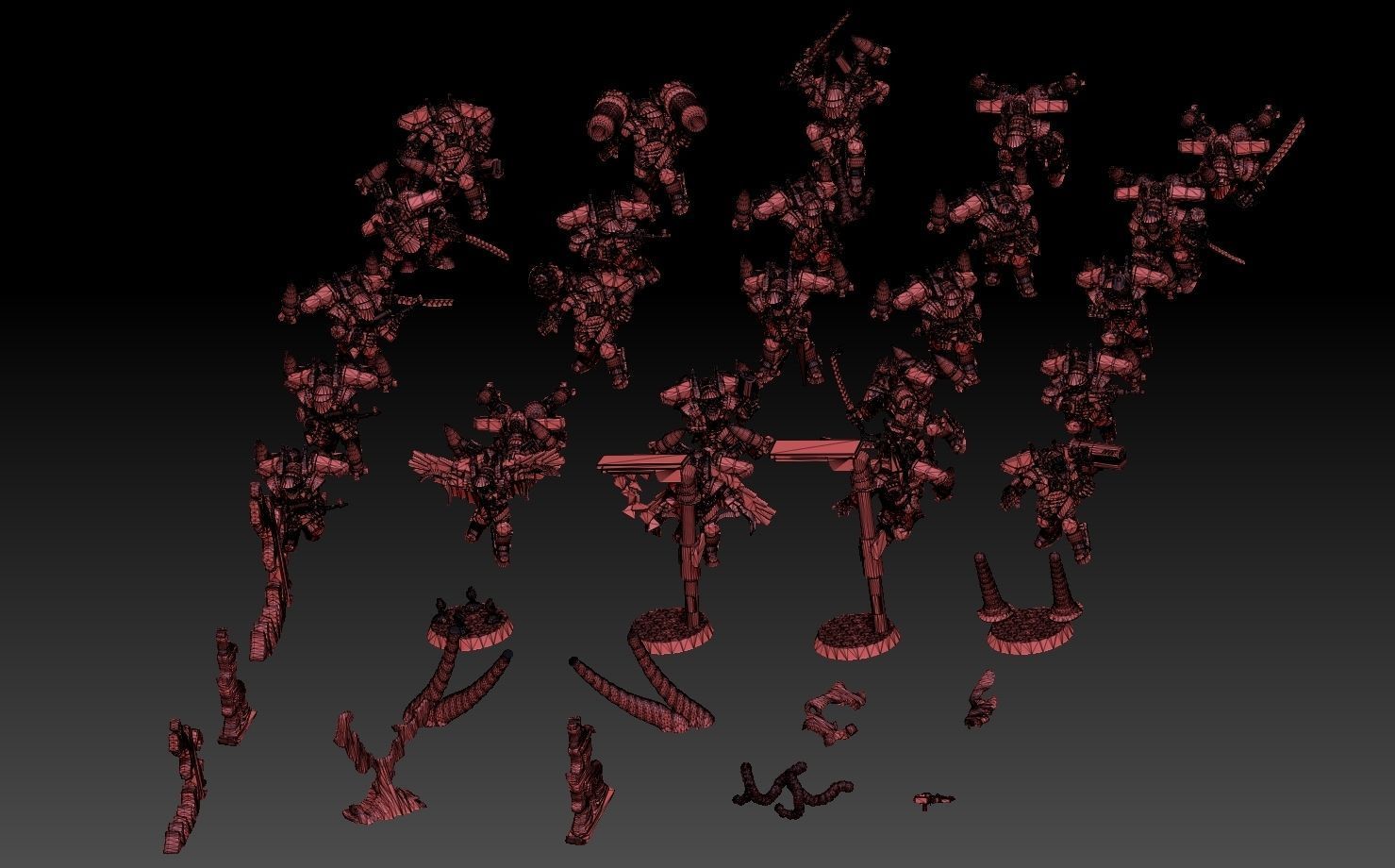 Astroknight Rocketmen Megapack 3D print model_71