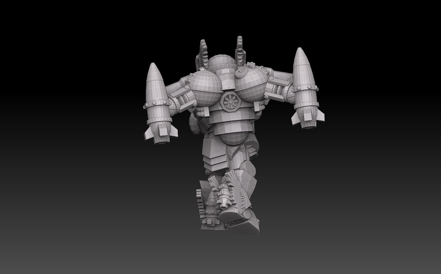 Astroknight Rocketmen Megapack 3D print model_16