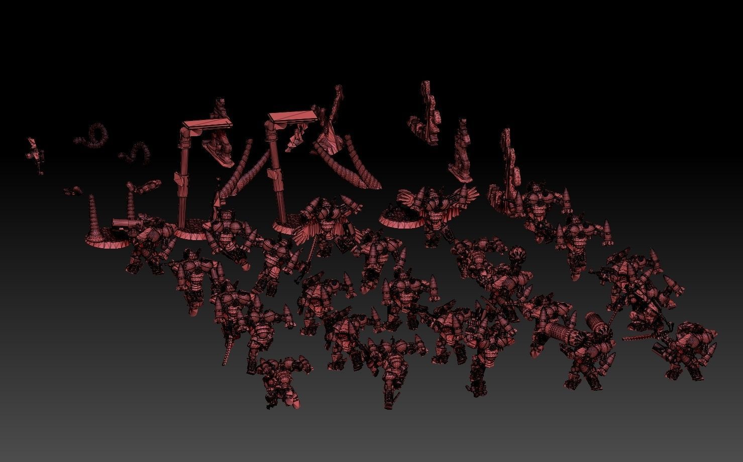 Astroknight Rocketmen Megapack 3D print model_72