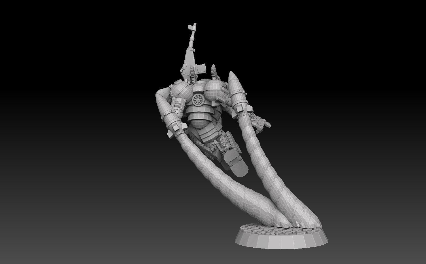 Astroknight Rocketmen Megapack 3D print model_26