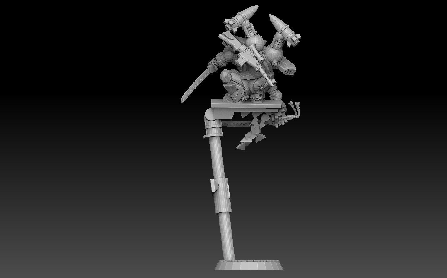 Astroknight Rocketmen Megapack 3D print model_68