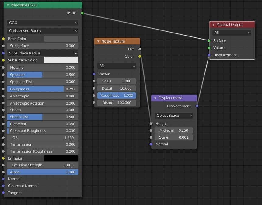 Gothic Ornament Decoration Low-poly 3D model_10