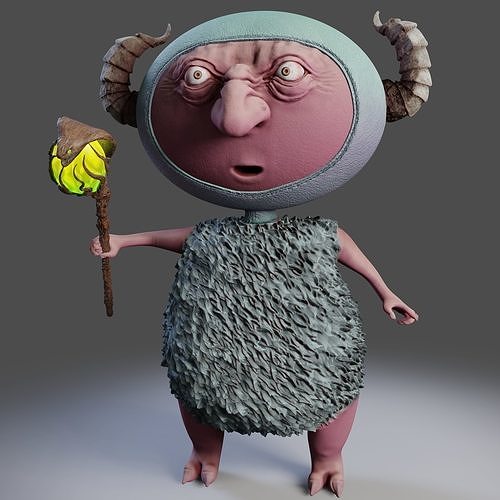 Little Monsta - 3D Print Model 3D print model