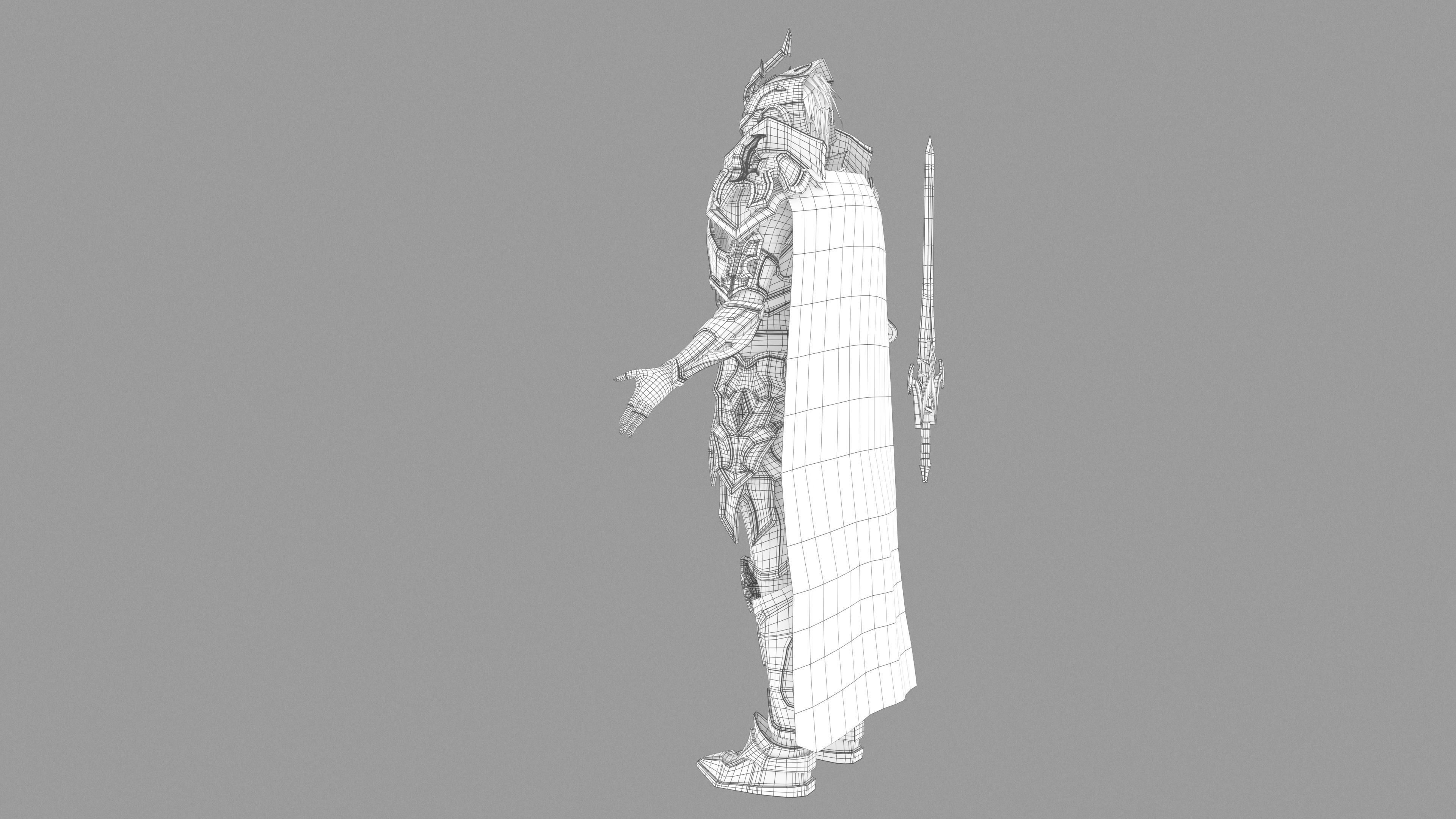Unholy knight 3D model_11