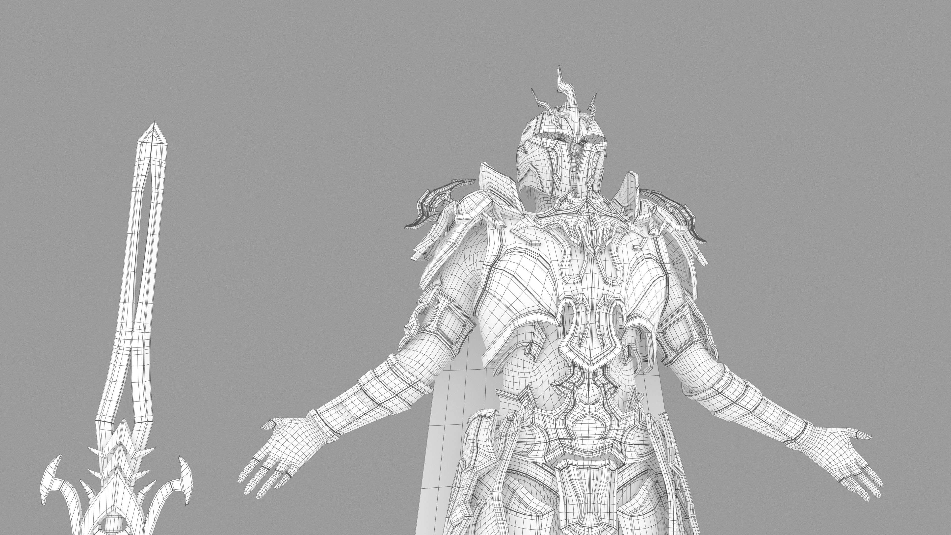 Unholy knight 3D model_14
