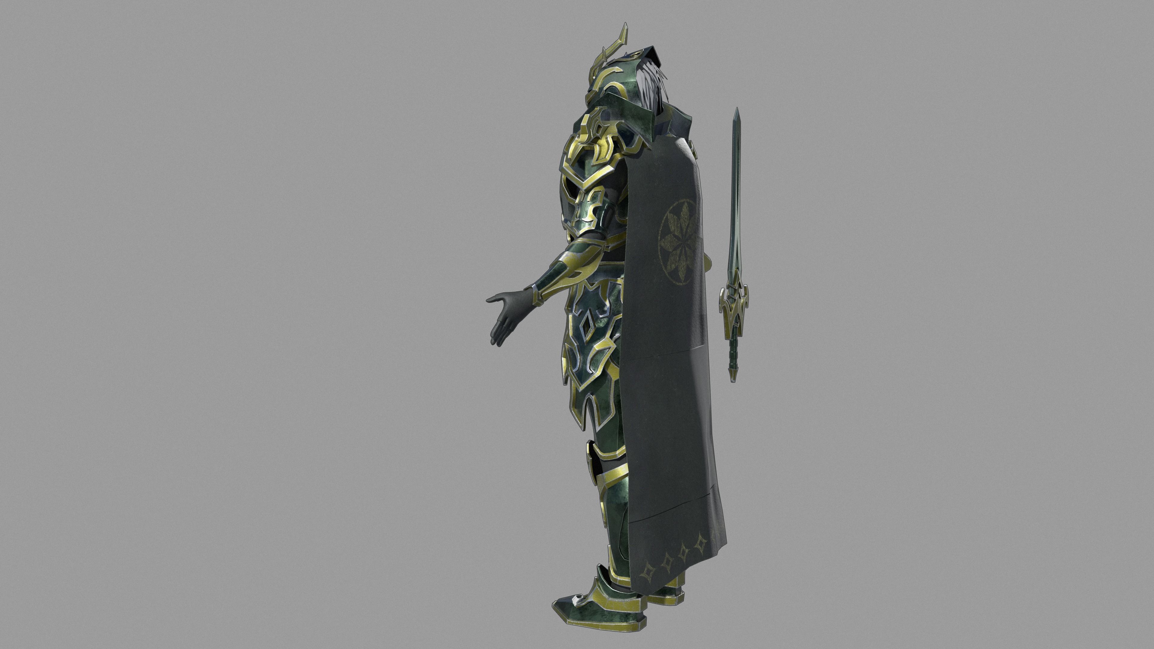 Unholy knight 3D model_4