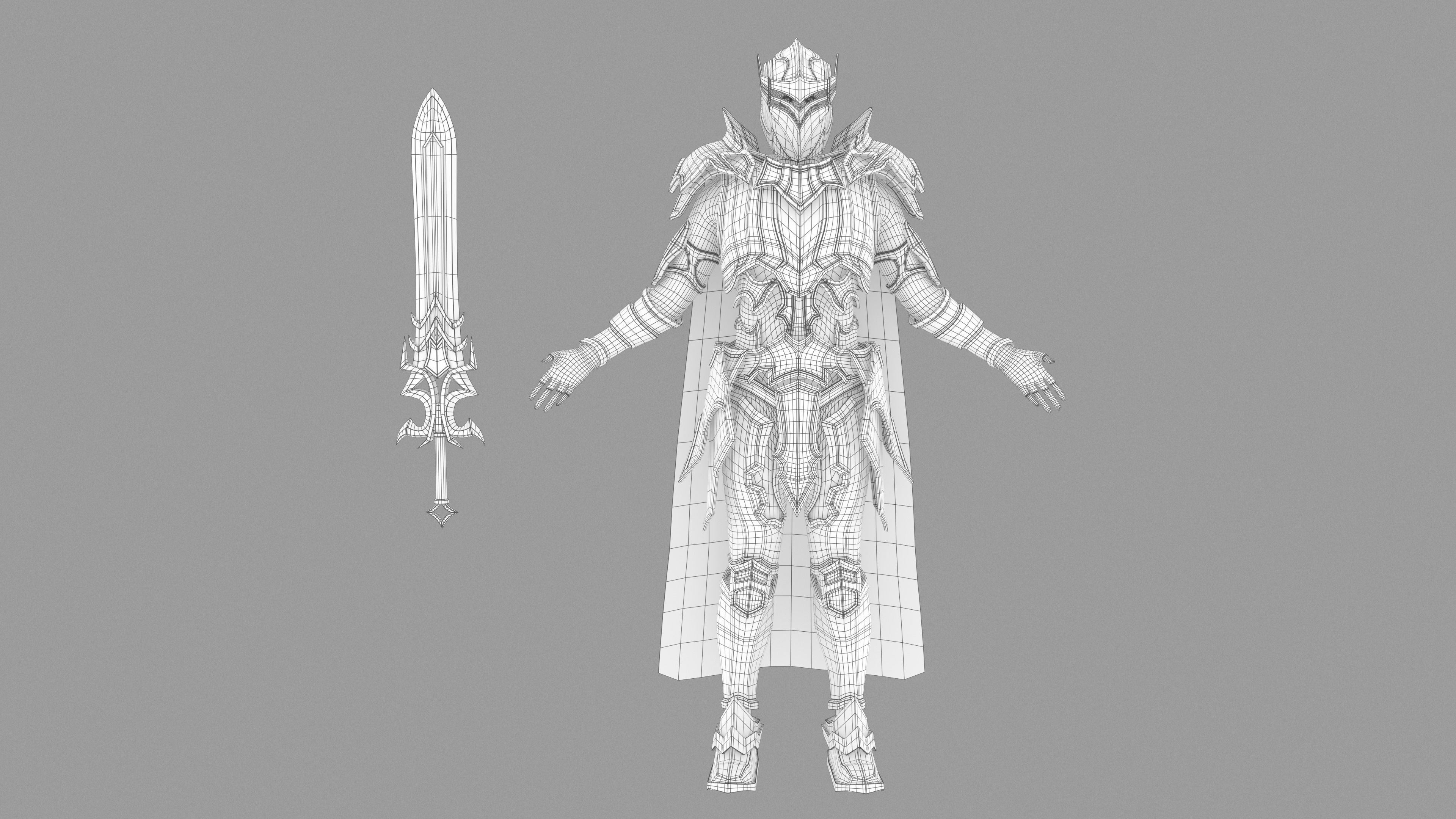 Unholy knight 3D model_10