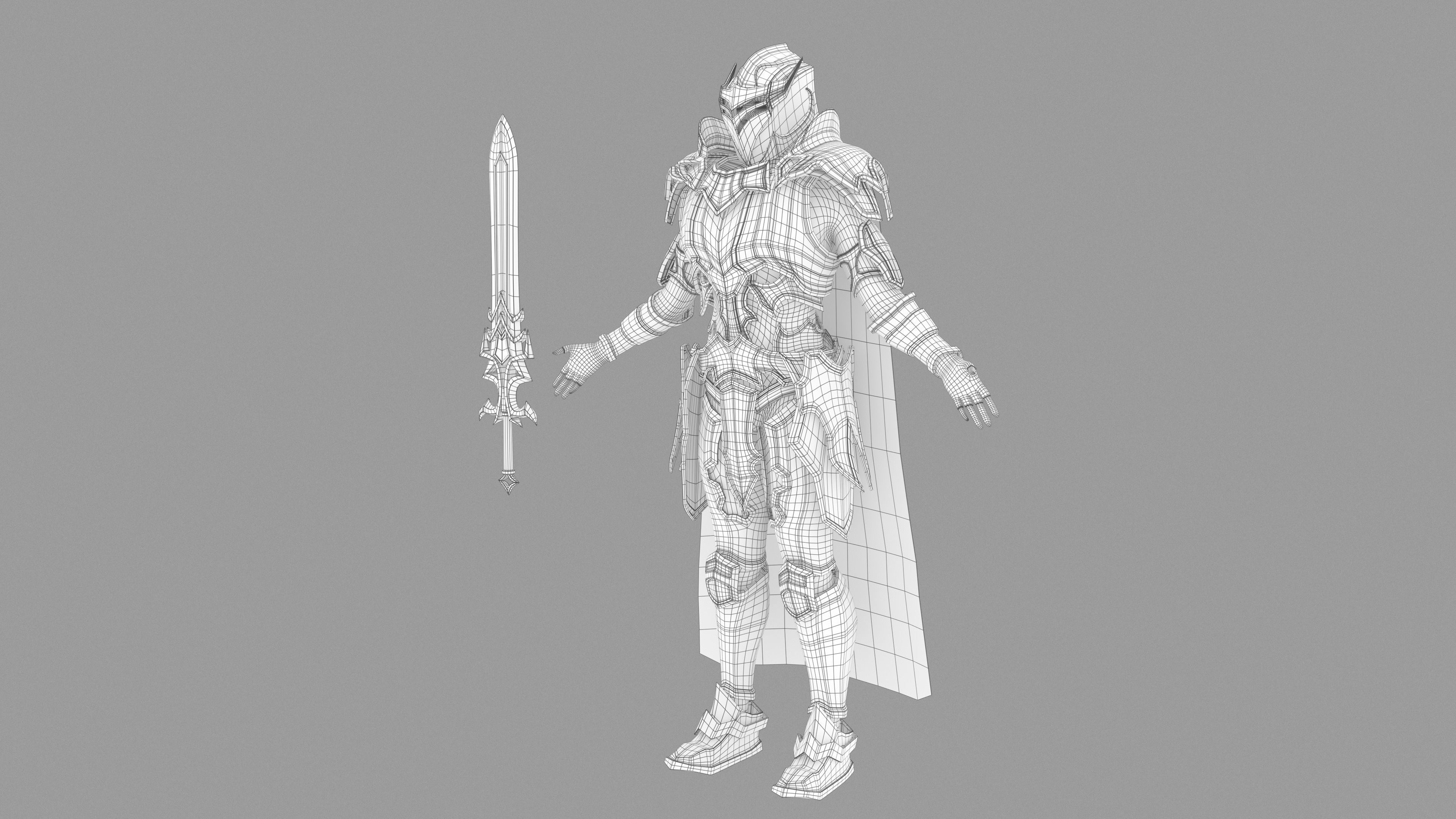 Unholy knight 3D model_8