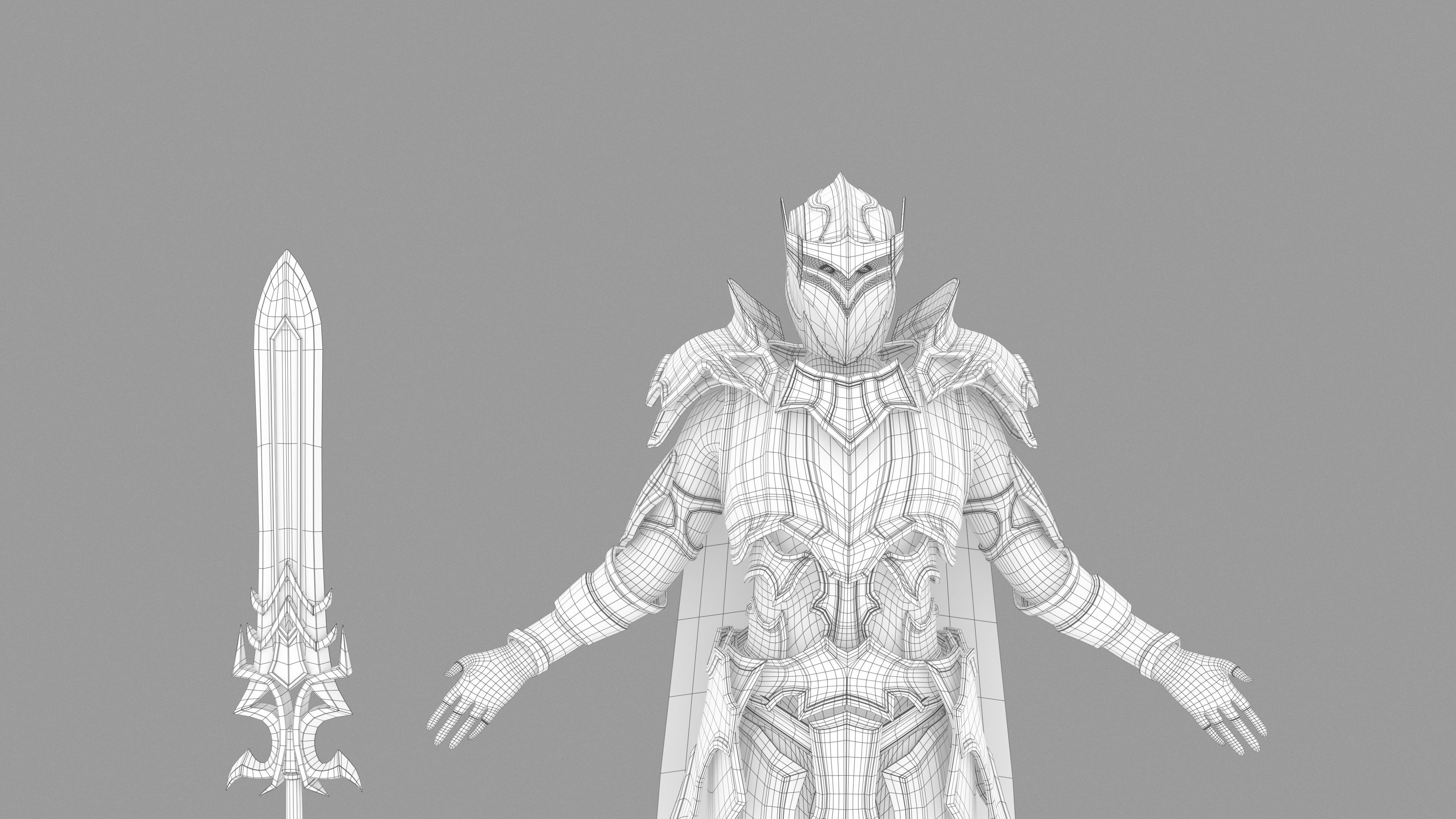 Unholy knight 3D model_13