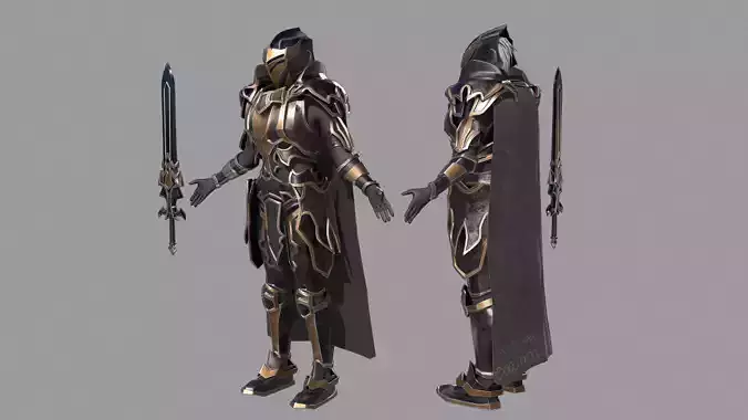 Unholy knight 3D model