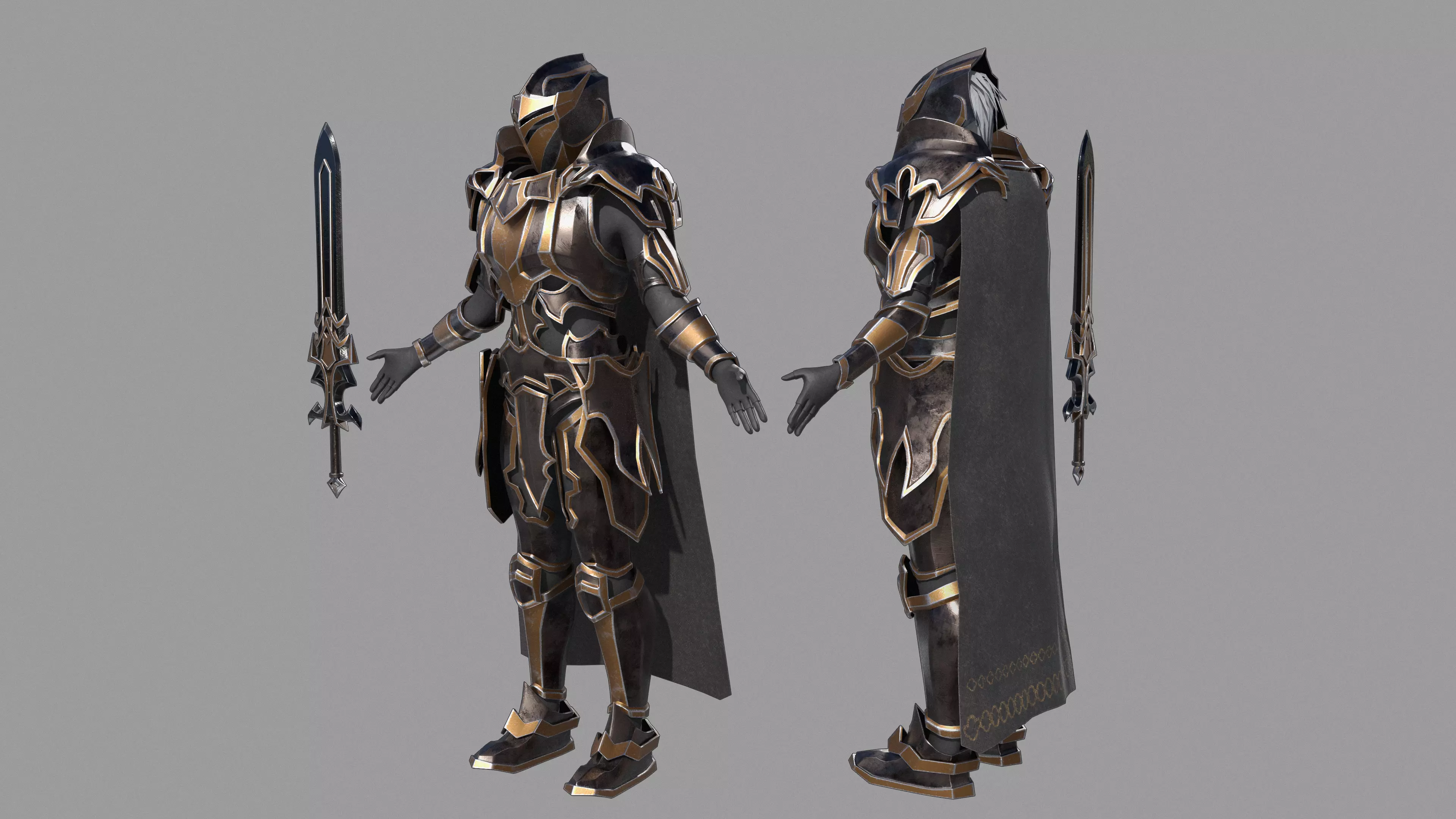 Unholy knight 3D model_0