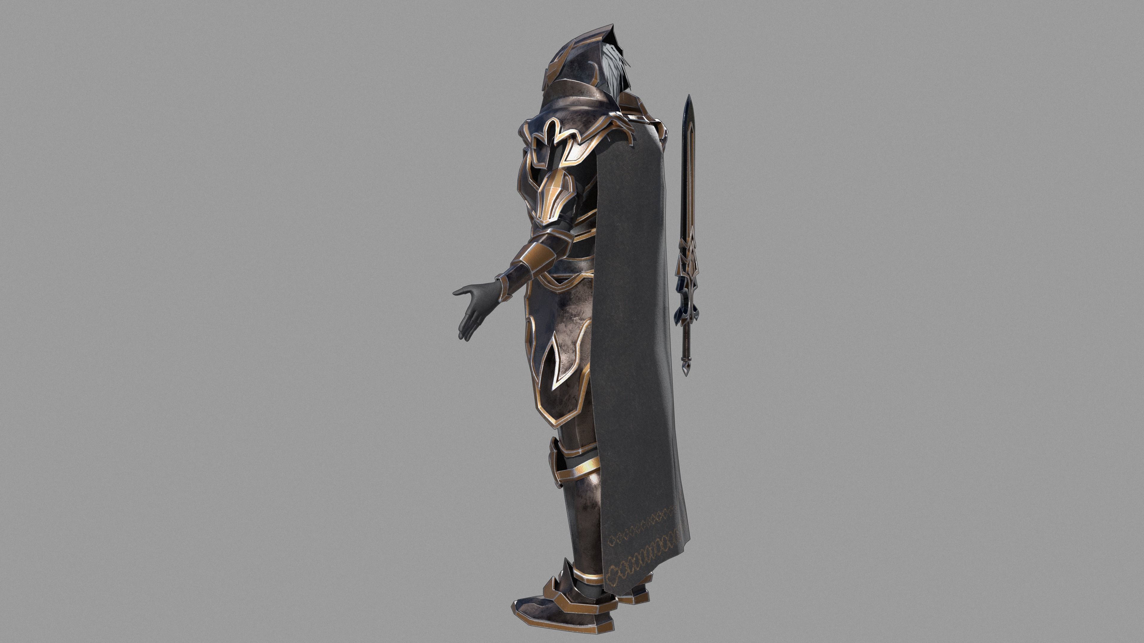 Unholy knight 3D model_5