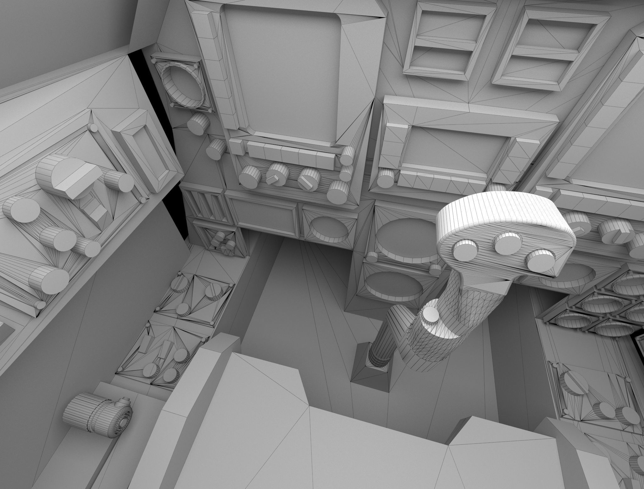 Fighter Cockpit  3D model_8