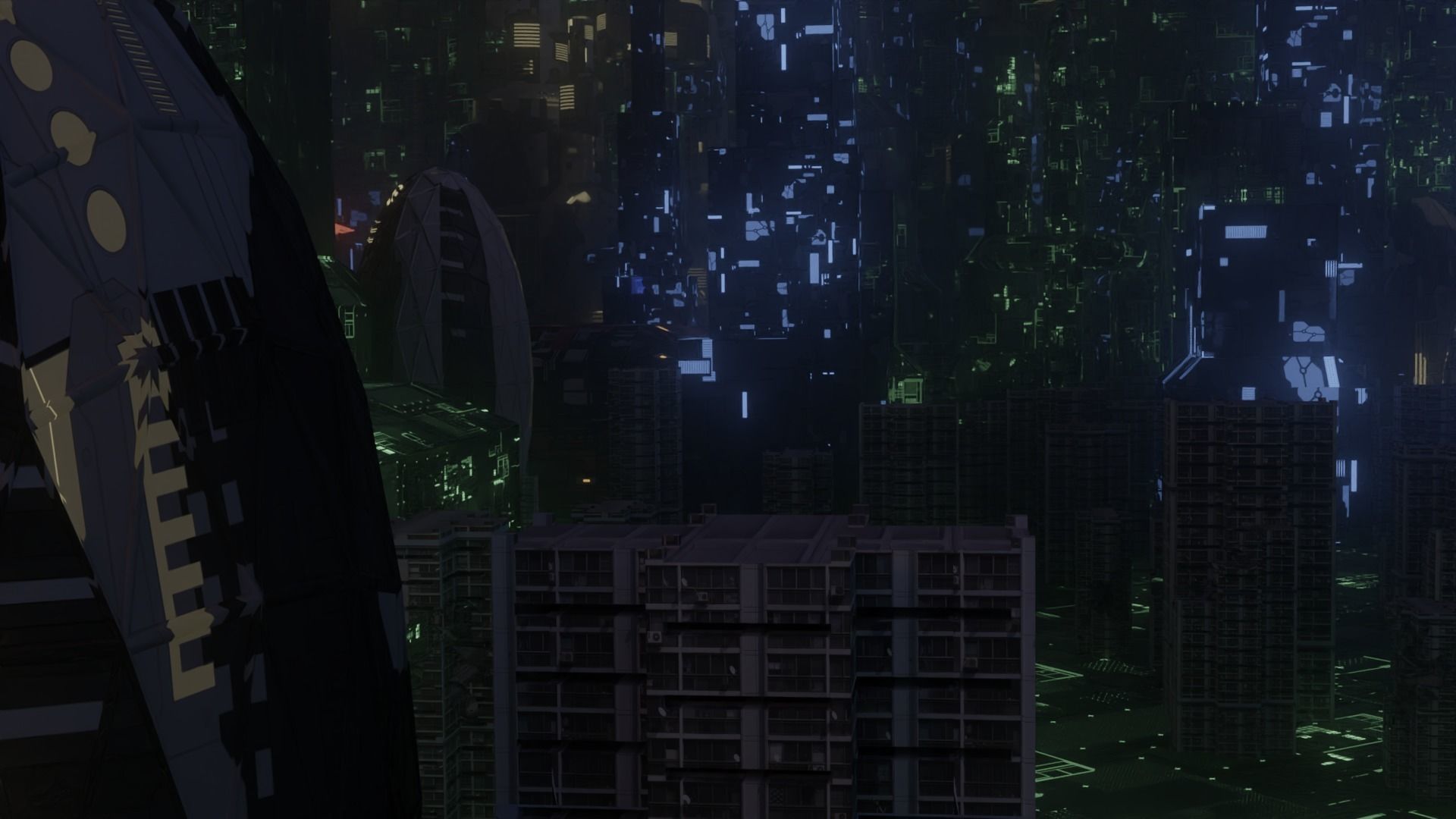 Sci-fi City 3D model_10