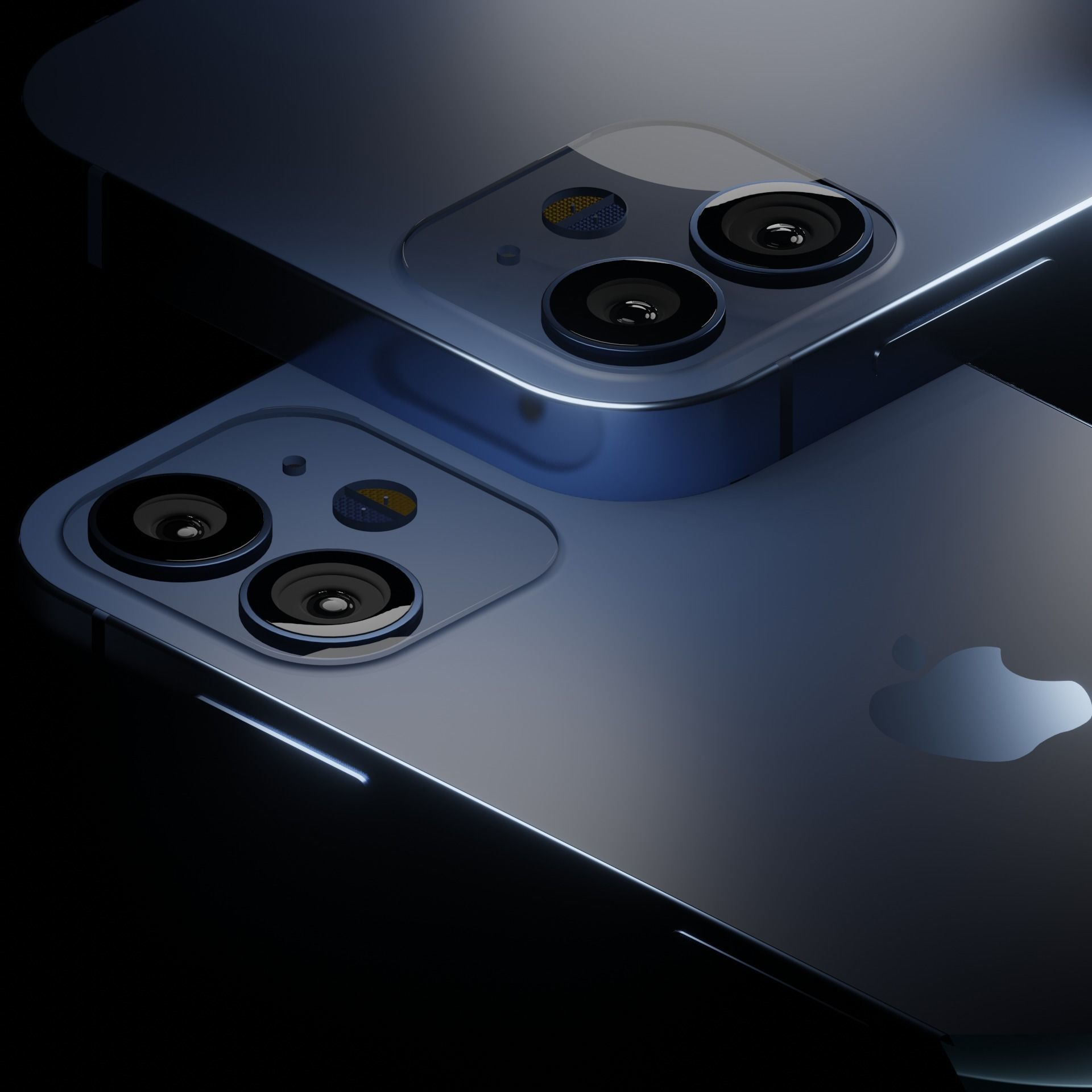 IPHONE 12 MINI Free 3D model_1