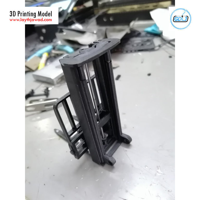 Clark S20 53 Forklift Truck - PRO version 3D print model_17