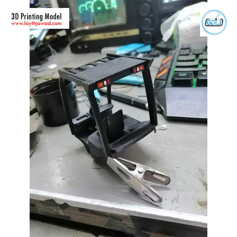 Clark S20 53 Forklift Truck - PRO version 3D print model_45