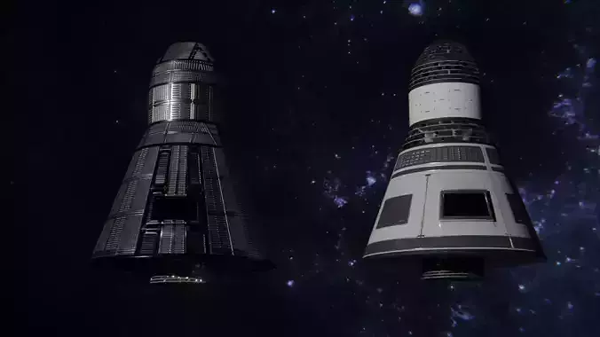Apollo Space Capsule 3D model
