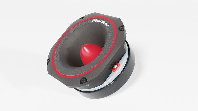  Speaker Tweeter 02 - Blender 3d 3D model