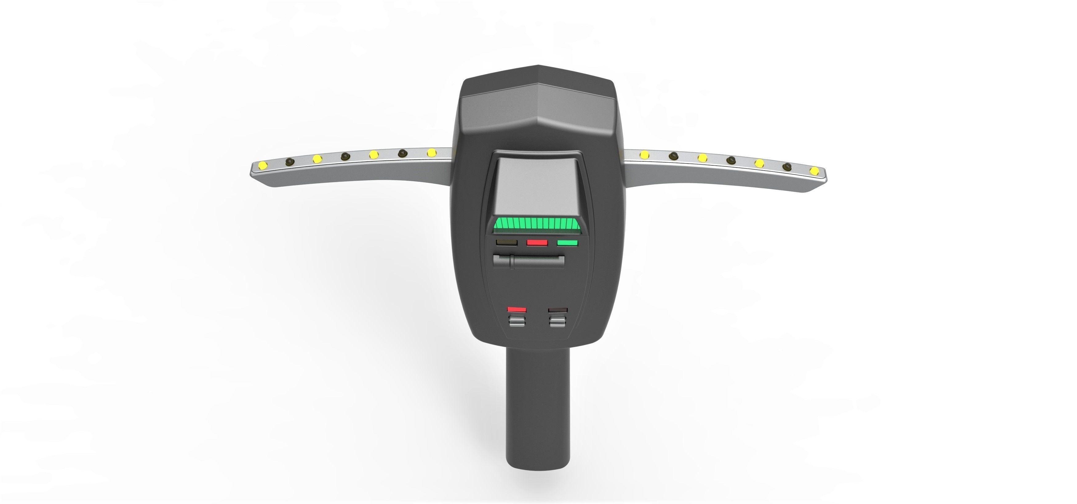 Psychokinetic Energy Meter from the movie Ghostbusters 1984 3D print model_4
