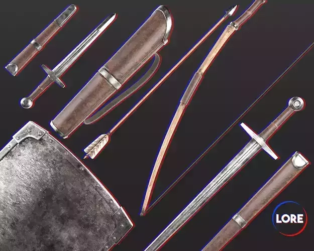 Medieval Collection Knightly Essential Weapons 