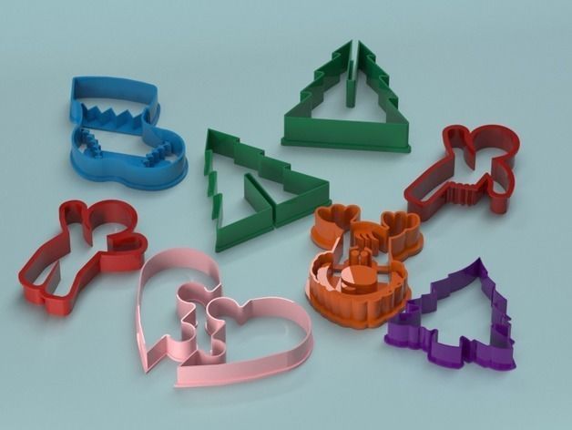 Over 100 Cookie Cutters 3D print model_74