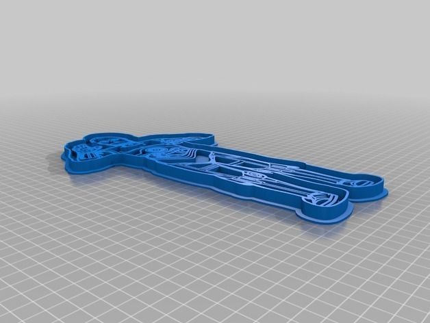 Over 100 Cookie Cutters 3D print model_23
