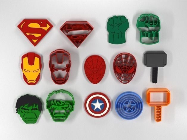 Over 100 Cookie Cutters 3D print model_92