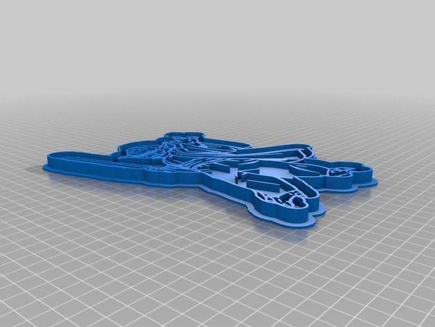 Over 100 Cookie Cutters 3D print model_60