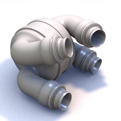 Artificial Heart 3D model_1
