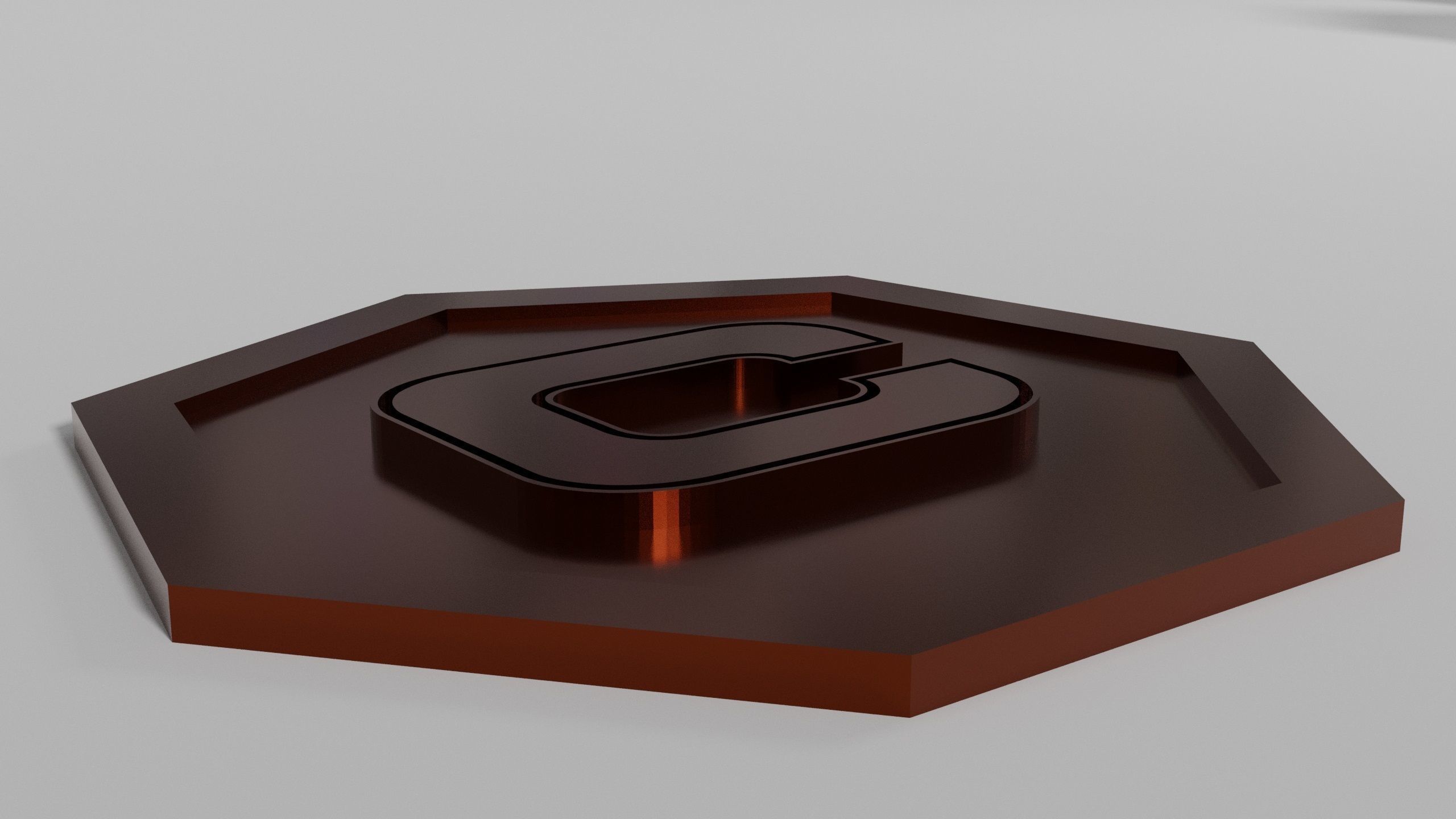 COINS gold dollar coin Low-poly 3D model_10