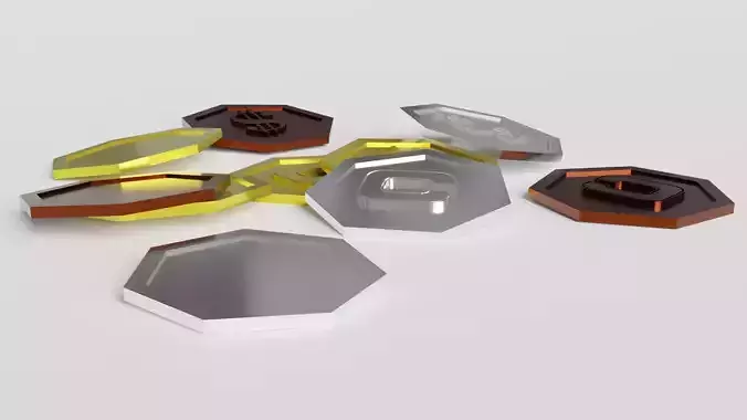 COINS gold dollar coin