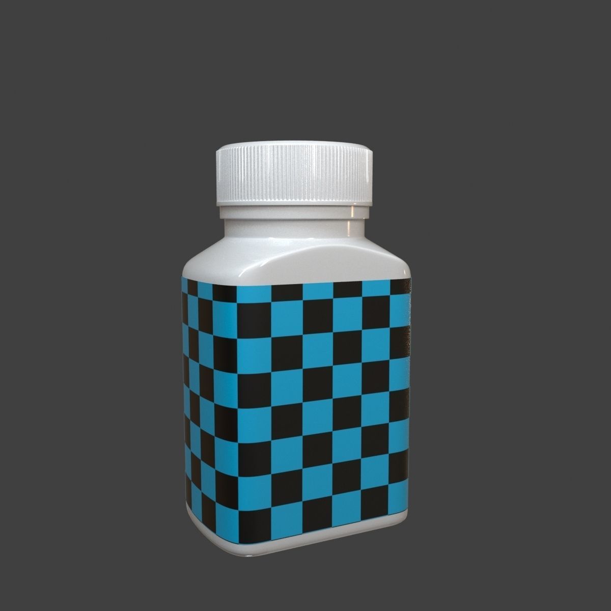 Medical Bottle  3D model_1
