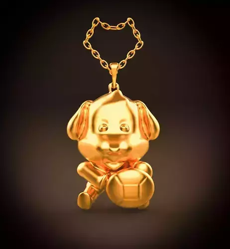 THE DOG CUTE PENDANT