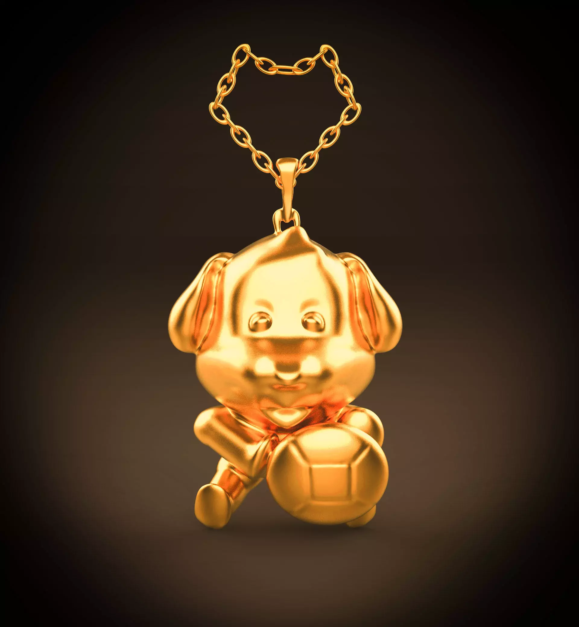 THE DOG CUTE PENDANT 3D model