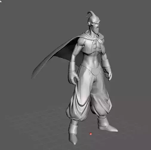 Evil Buu 3D Model