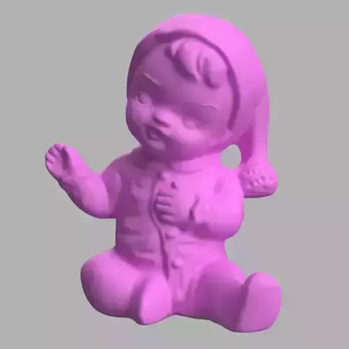 Baby 3d print doll