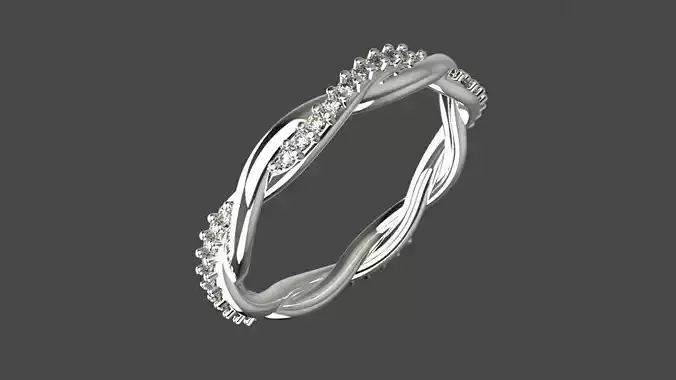 Ring Rebbca Design 3D Model