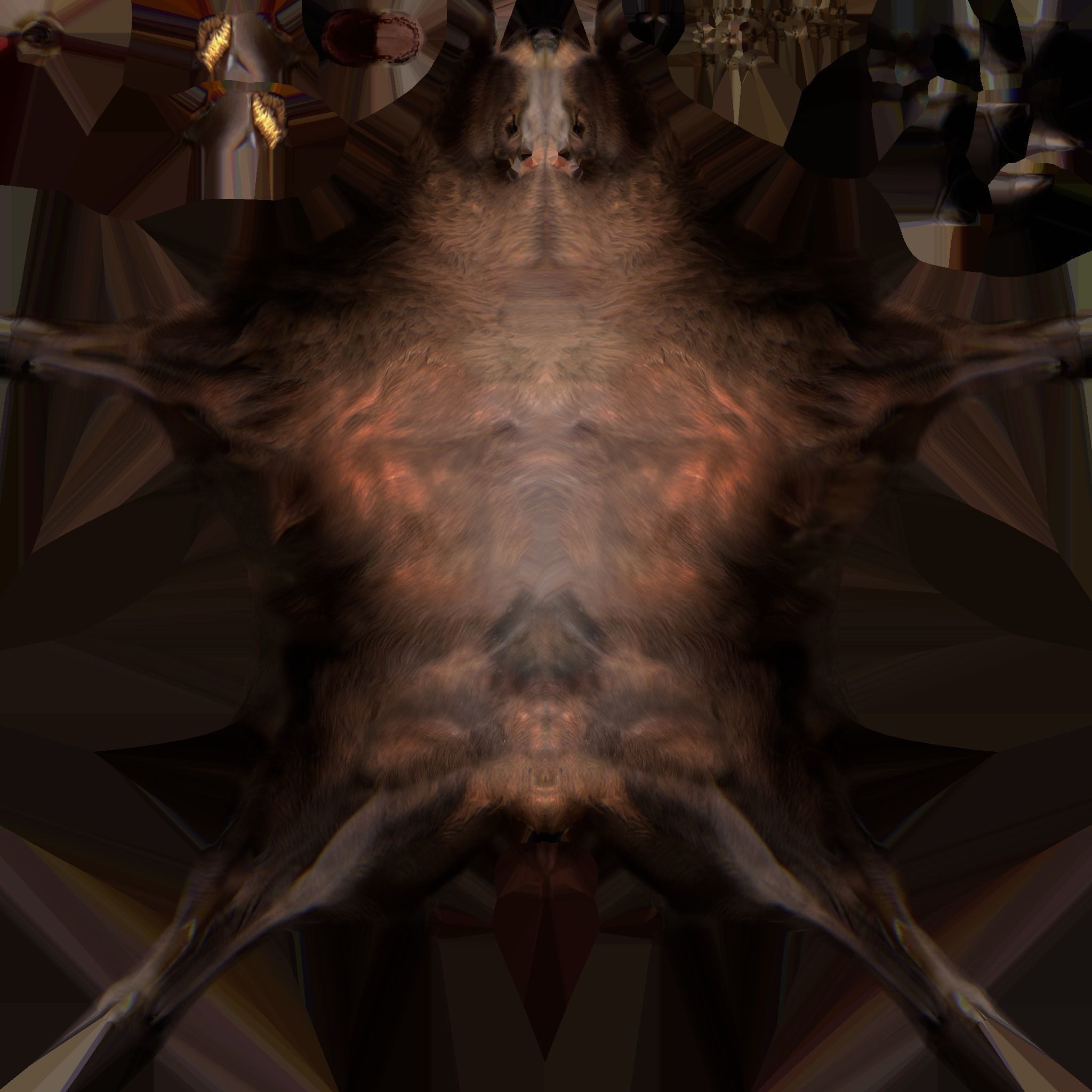 Megaloceros - Idle Animated Low-poly 3D model_25