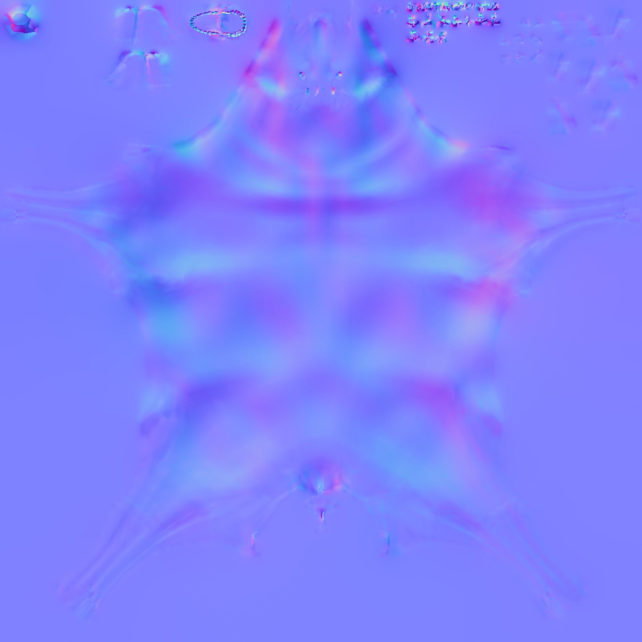 Megaloceros - Idle Animated Low-poly 3D model_24