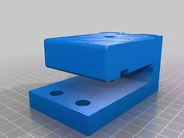 AR-15 wall mount  3D print model