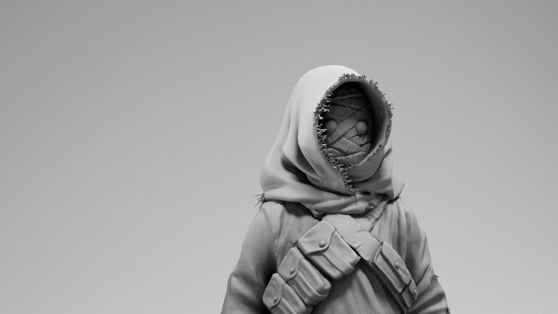 Jawa - Star Wars Episode IV A new hope 3D print model_2