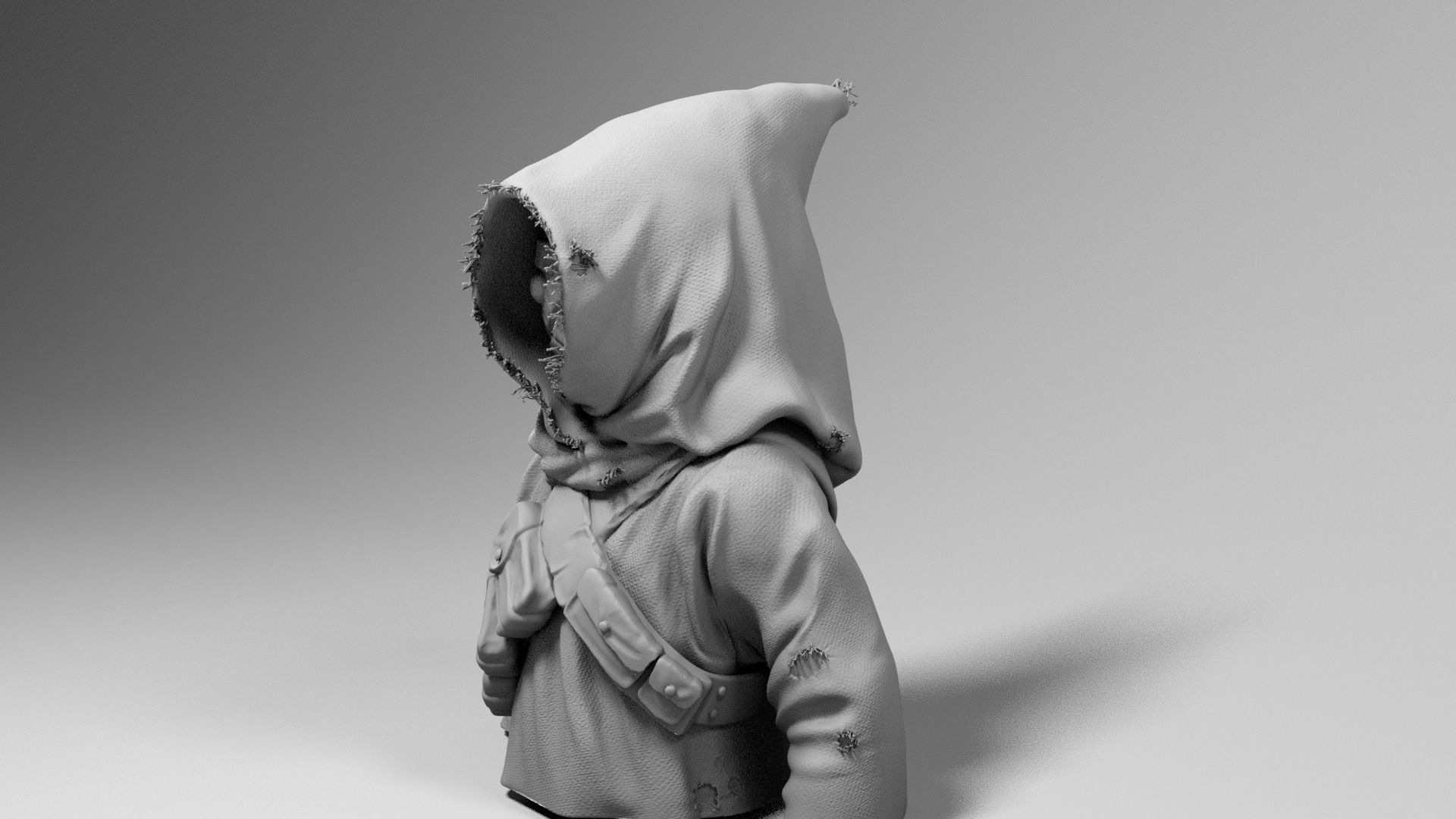 Jawa - Star Wars Episode IV A new hope 3D print model_7