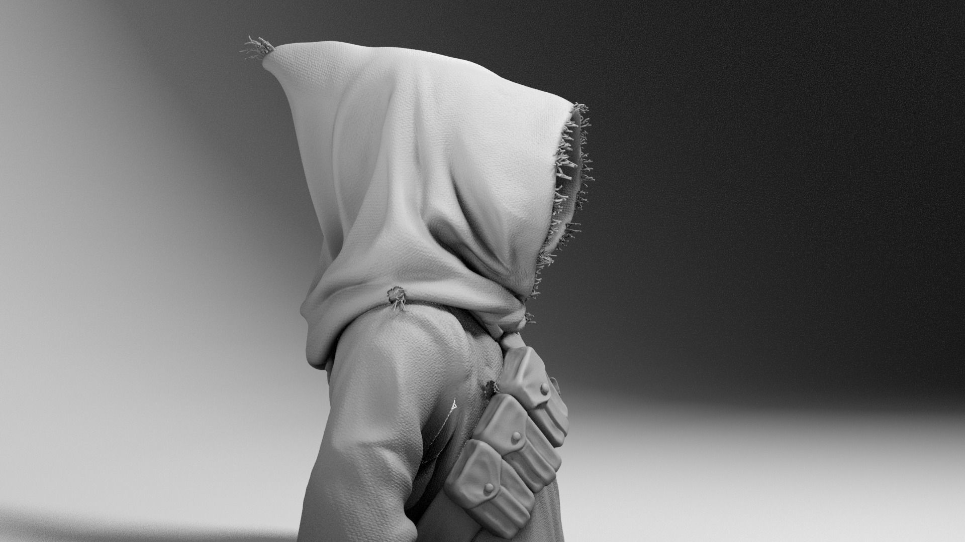 Jawa - Star Wars Episode IV A new hope 3D print model_9