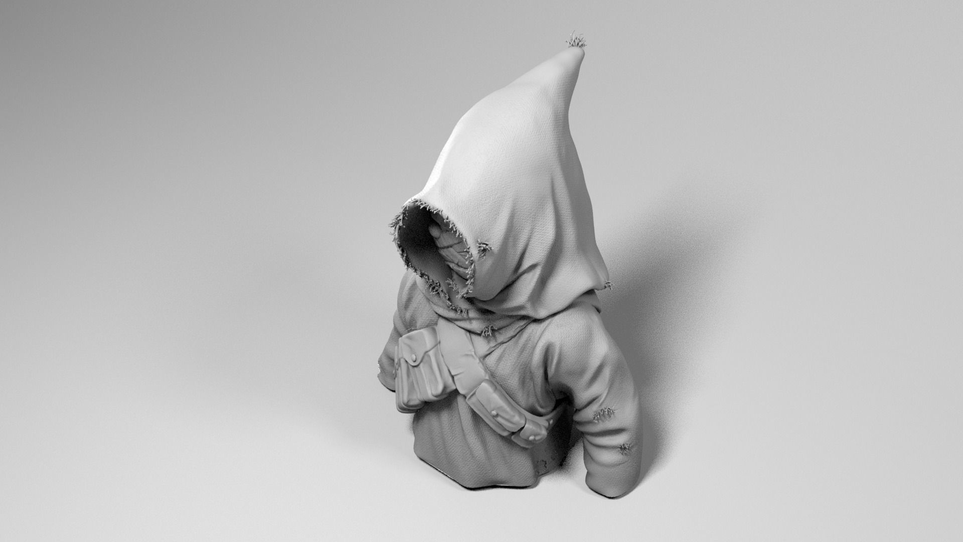 Jawa - Star Wars Episode IV A new hope 3D print model_10