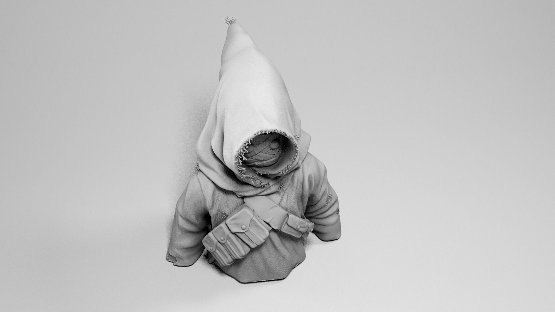 Jawa - Star Wars Episode IV A new hope 3D print model_11