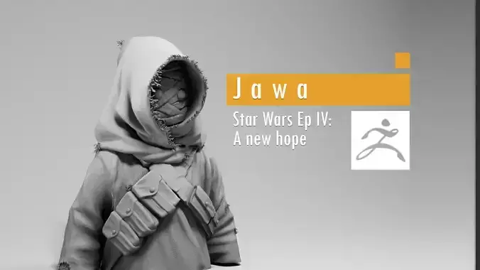 Jawa - Star Wars Episode IV A new hope 3D print model