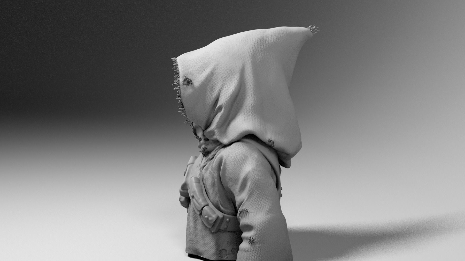 Jawa - Star Wars Episode IV A new hope 3D print model_6