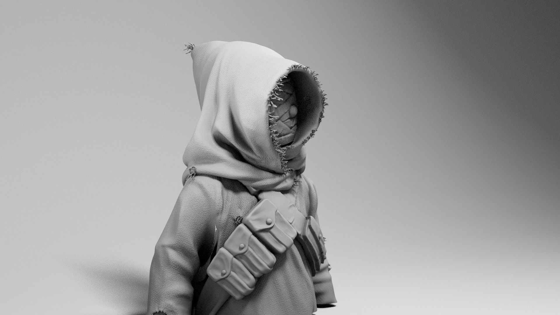 Jawa - Star Wars Episode IV A new hope 3D print model_5