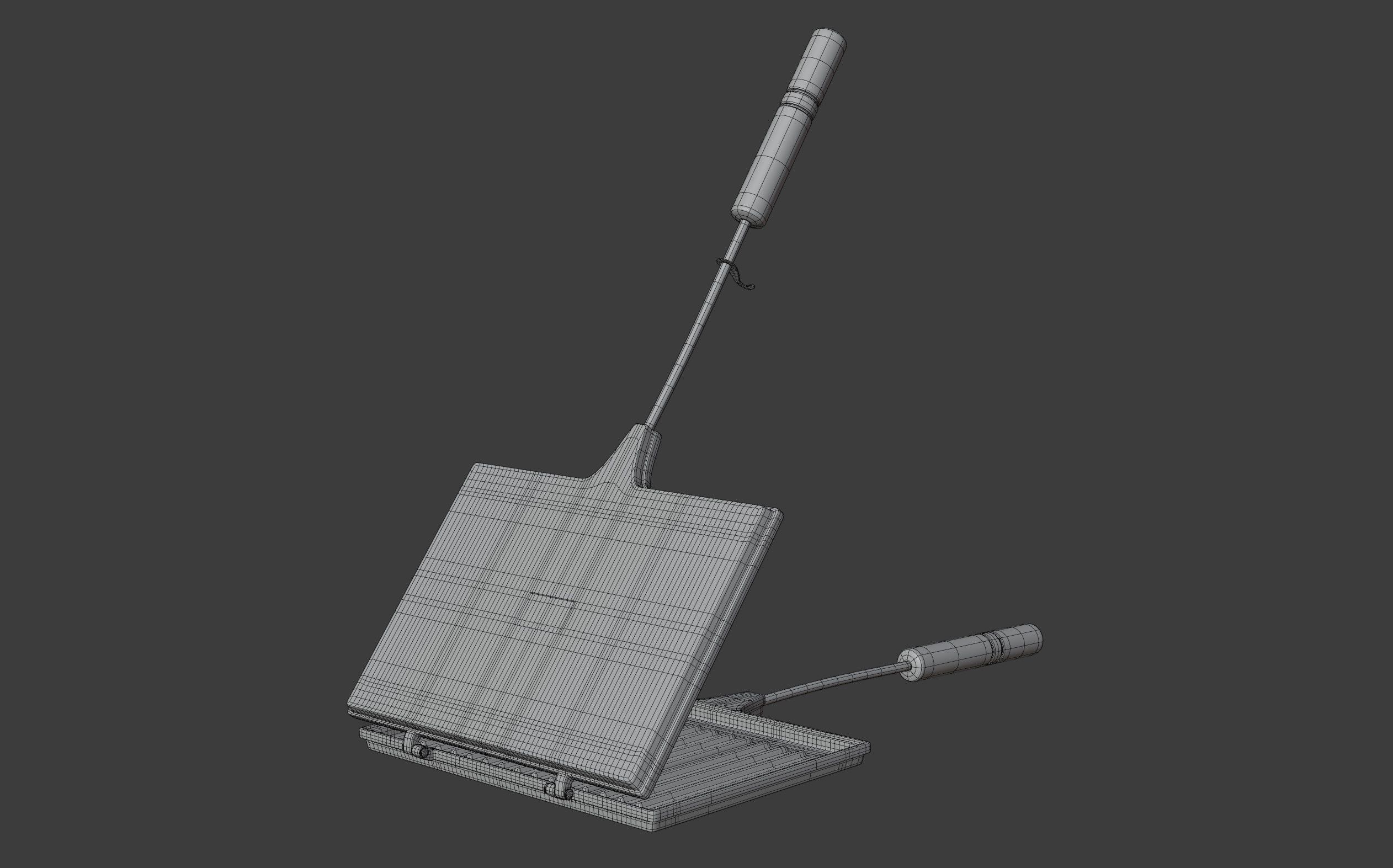 Stovetop Toaster 3D model_19